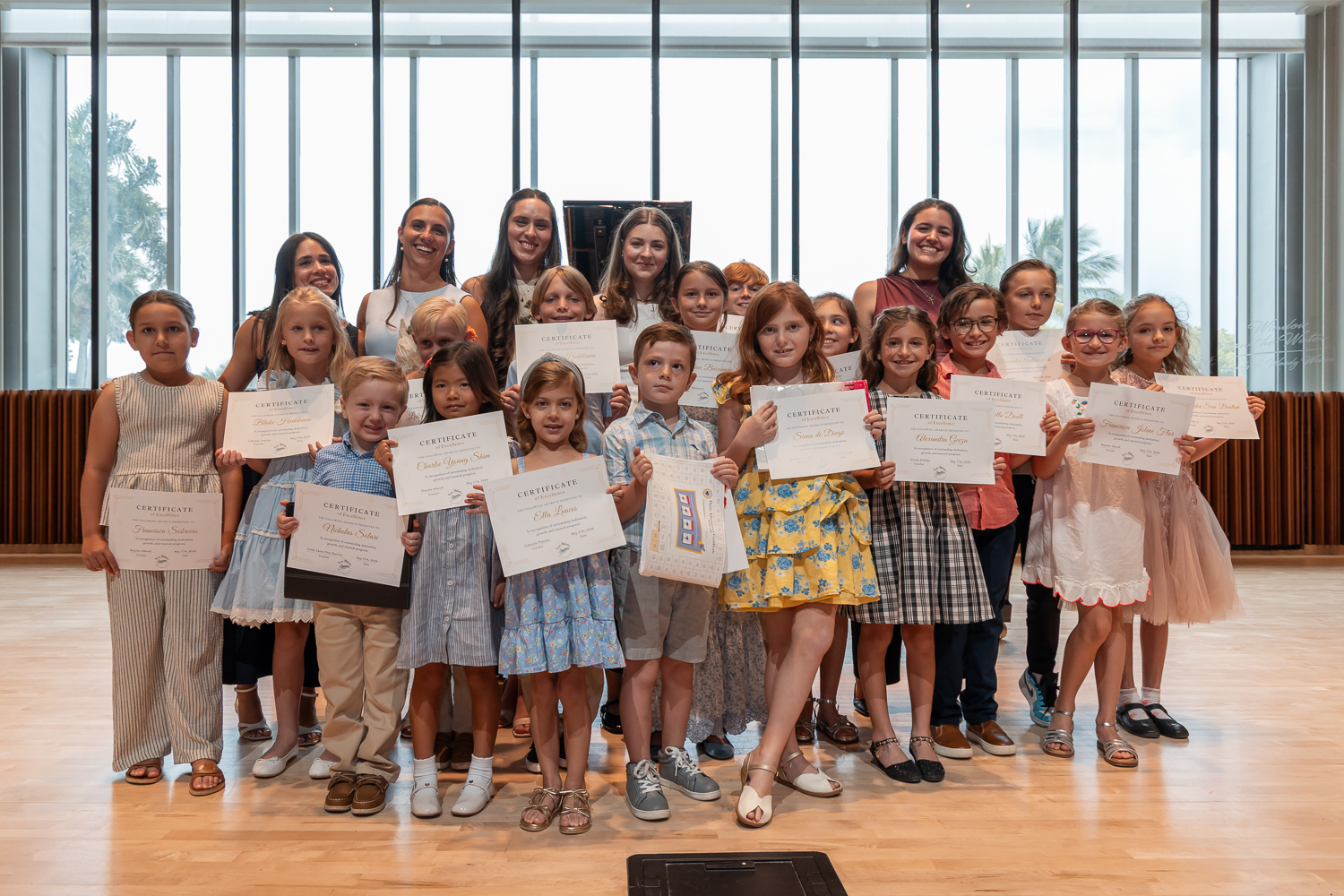 Group Picture at Recital