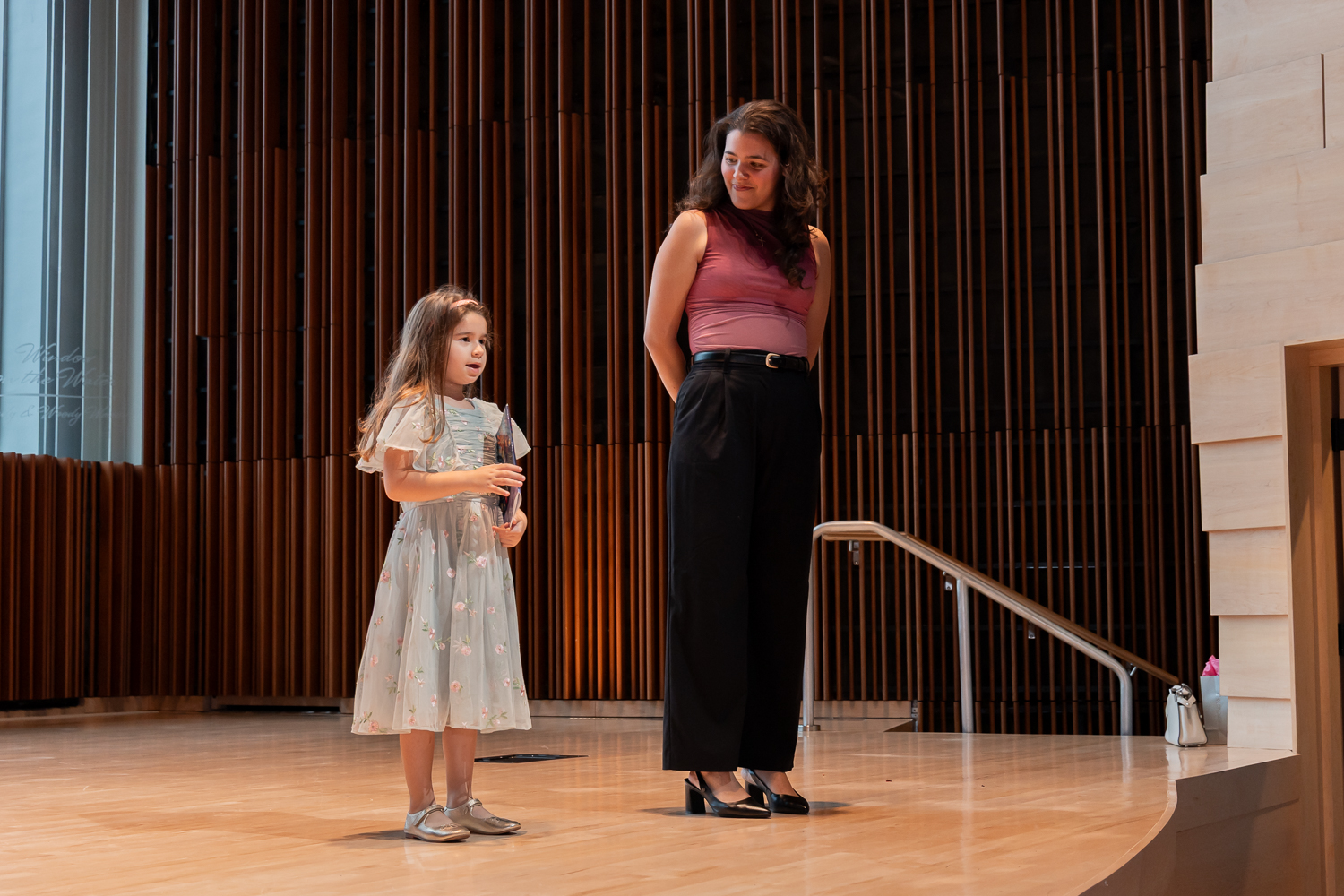 Student at Recital