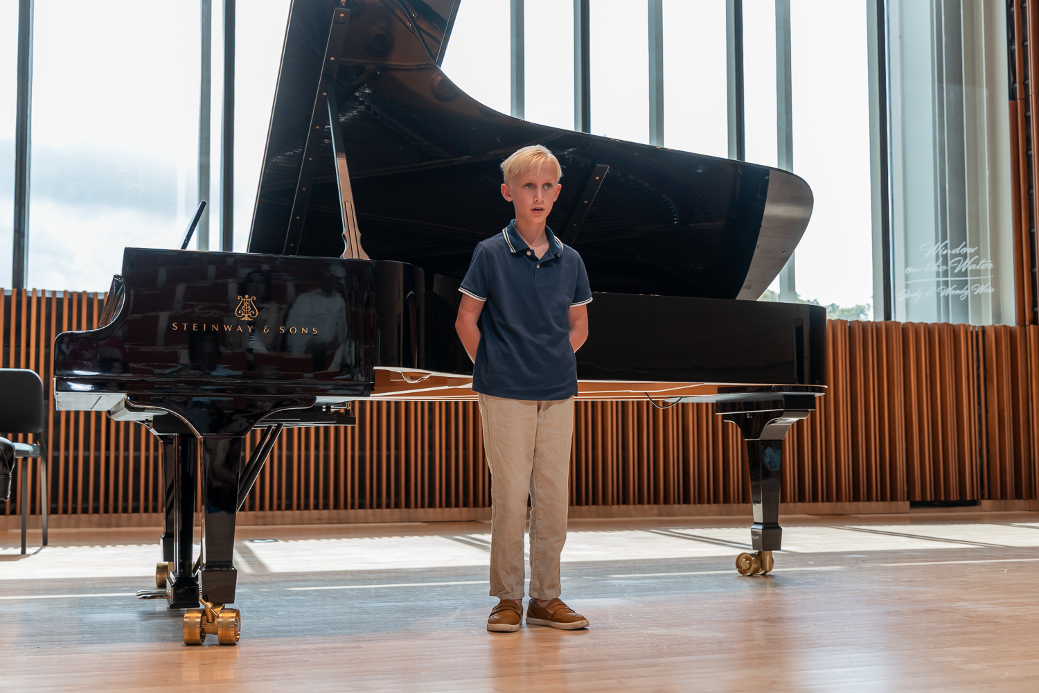 Student at Recital
