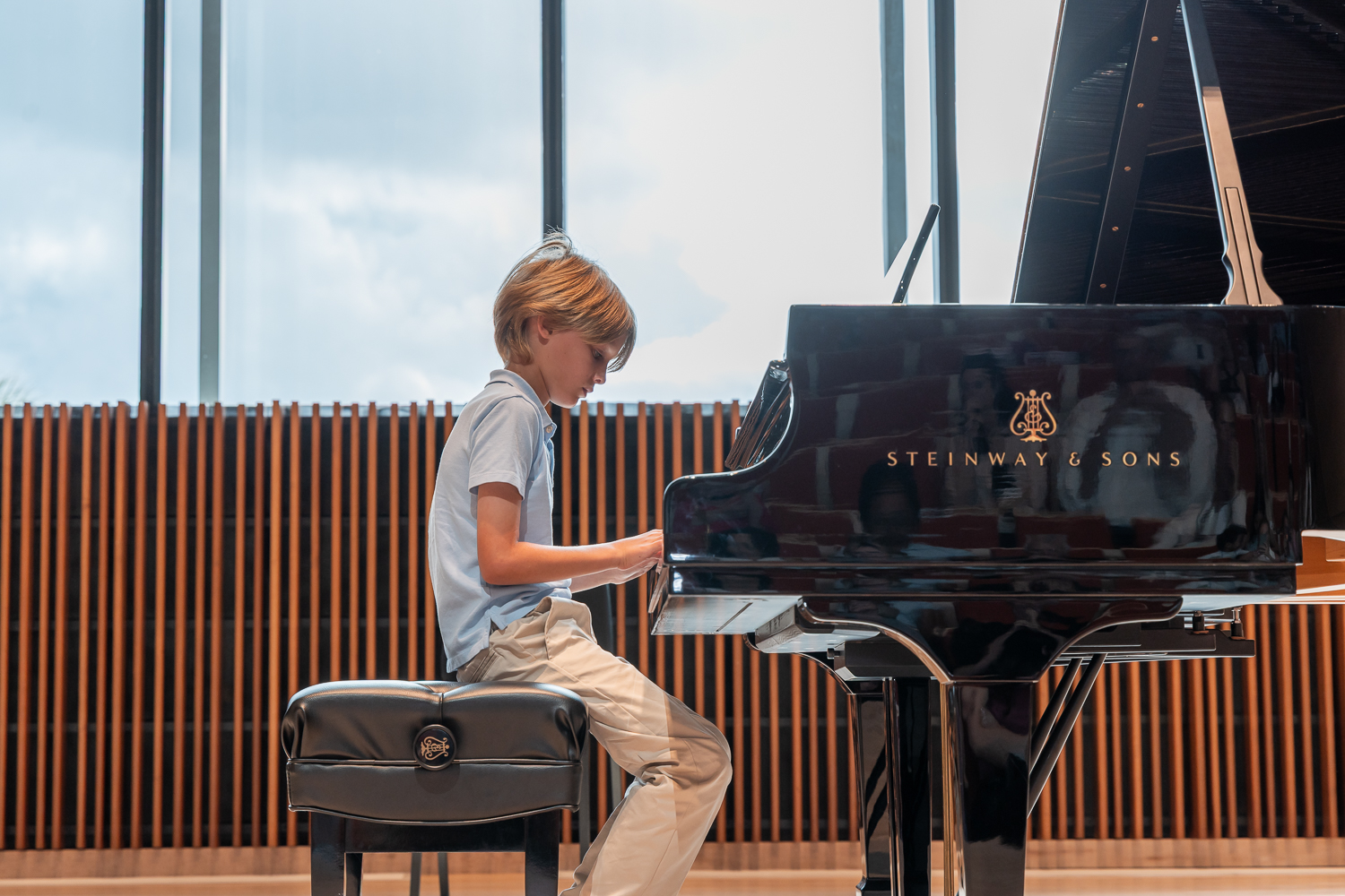 Student at Recital