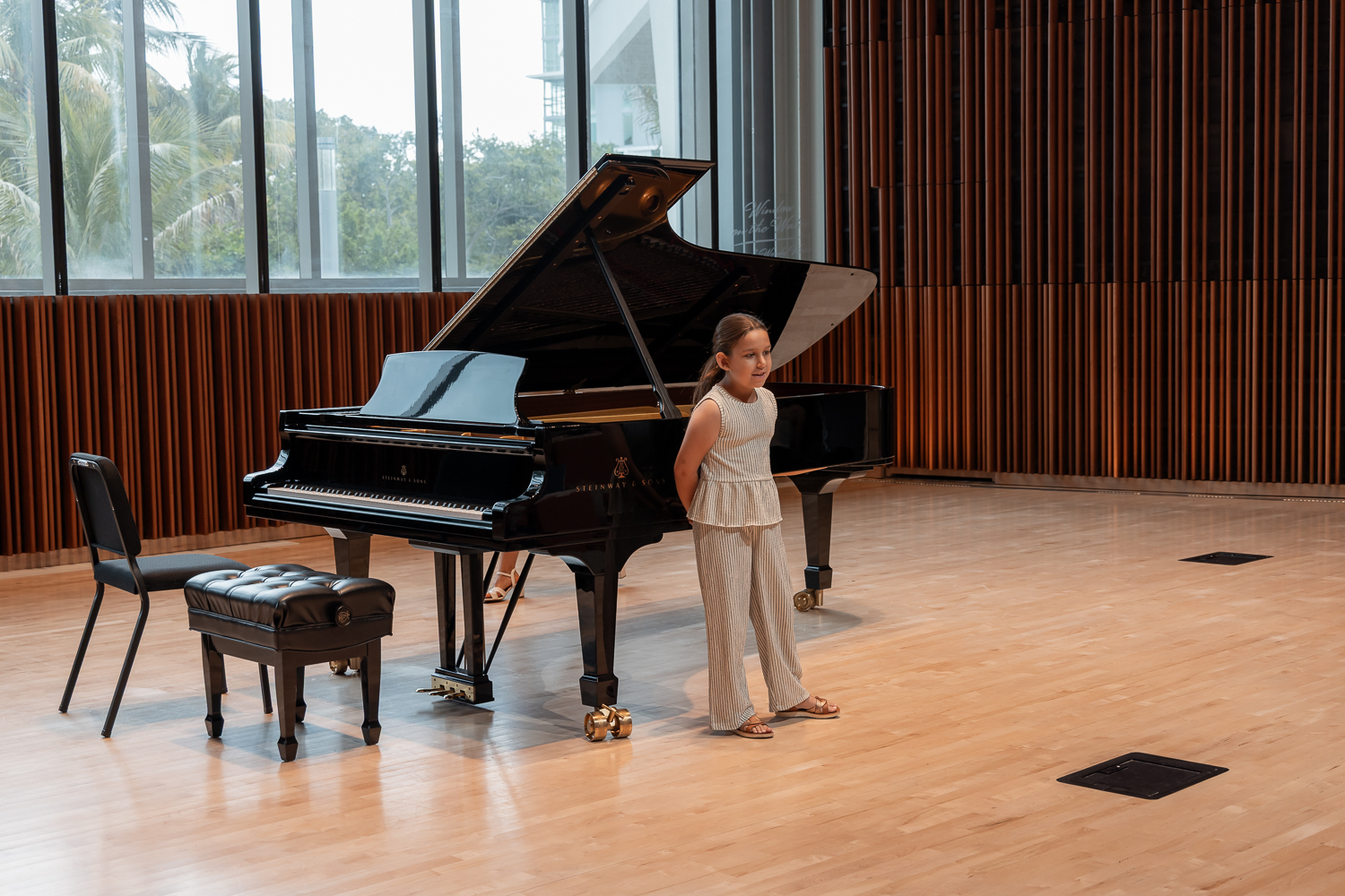 Student at Recital