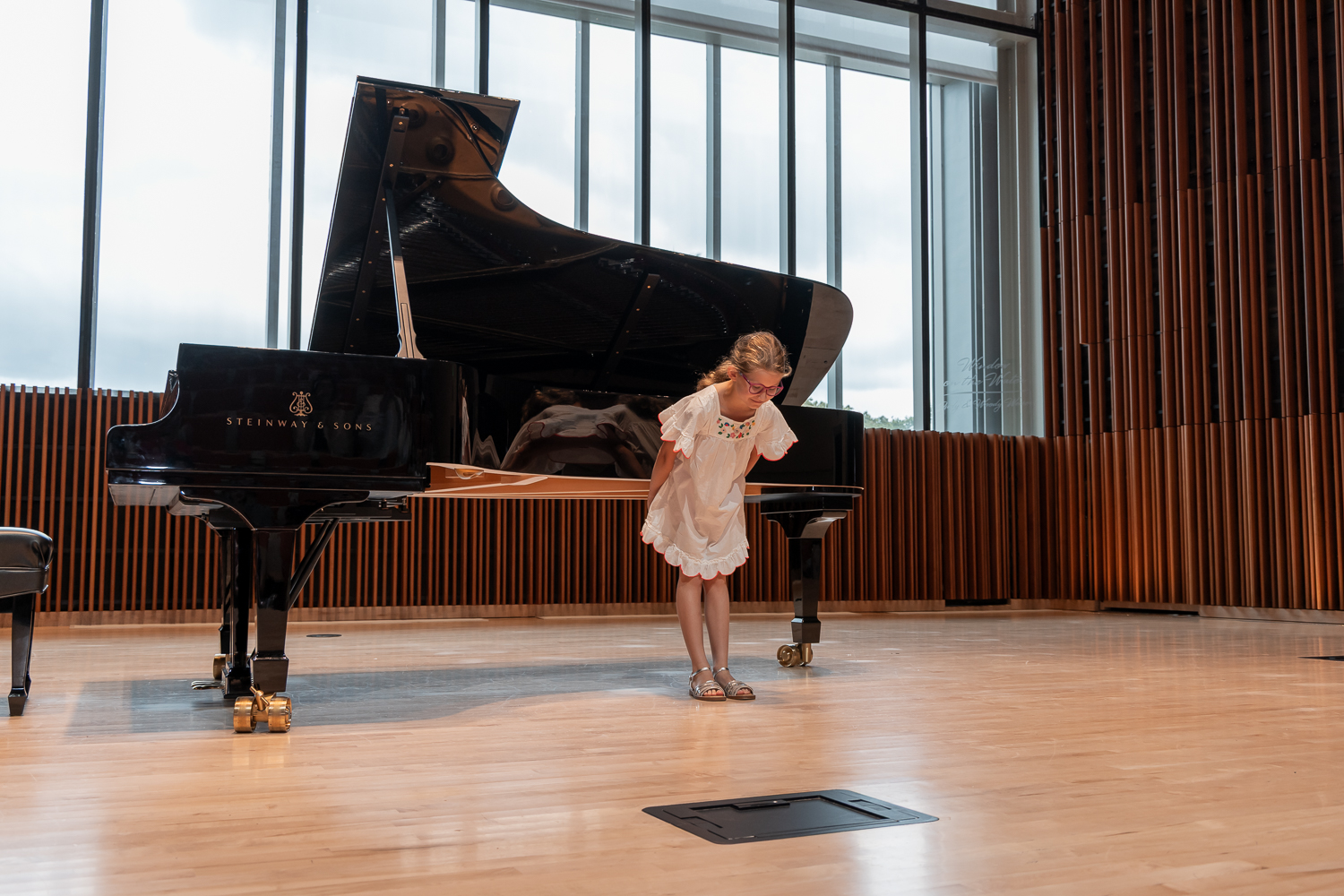 Student at Recital