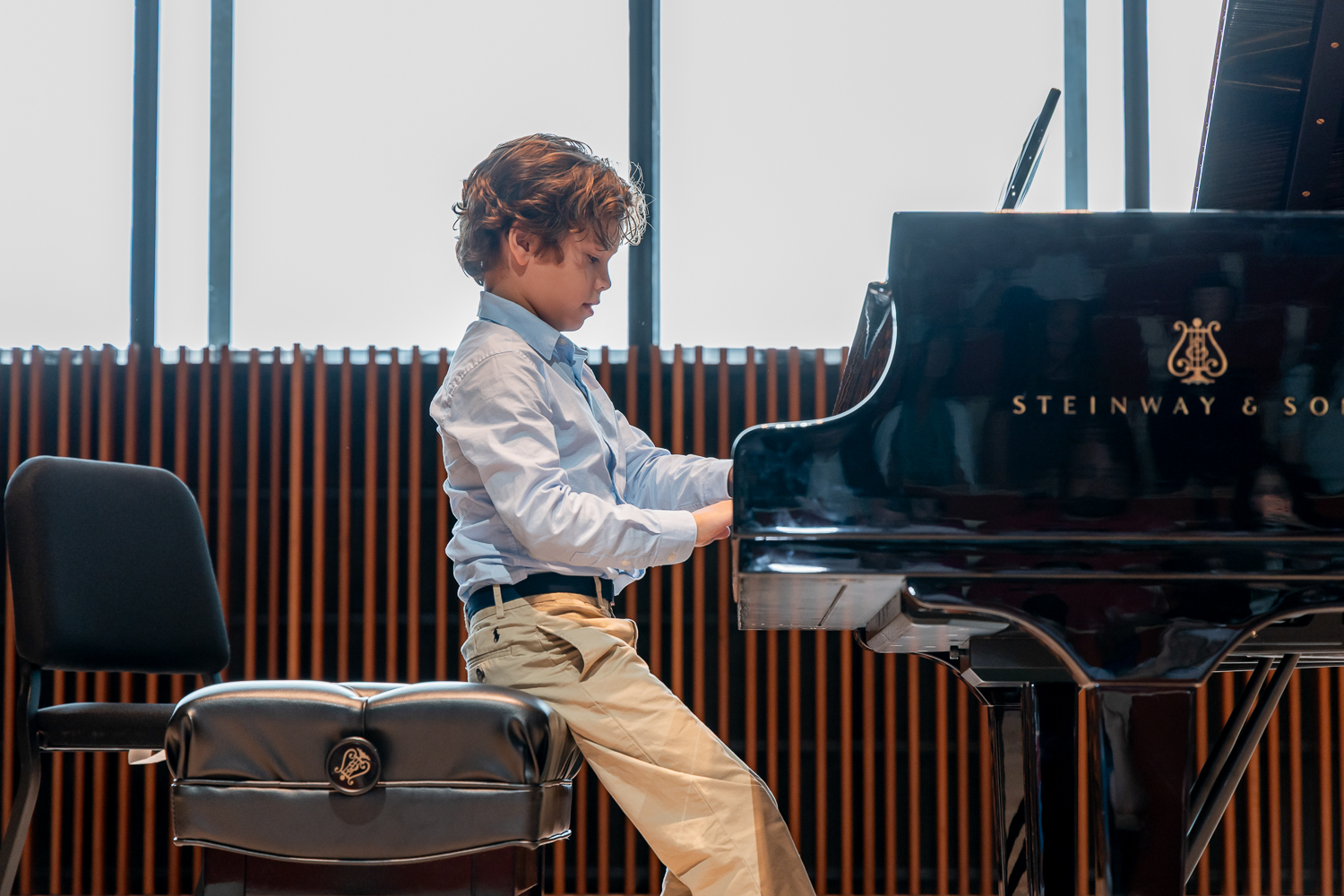 Student at Recital