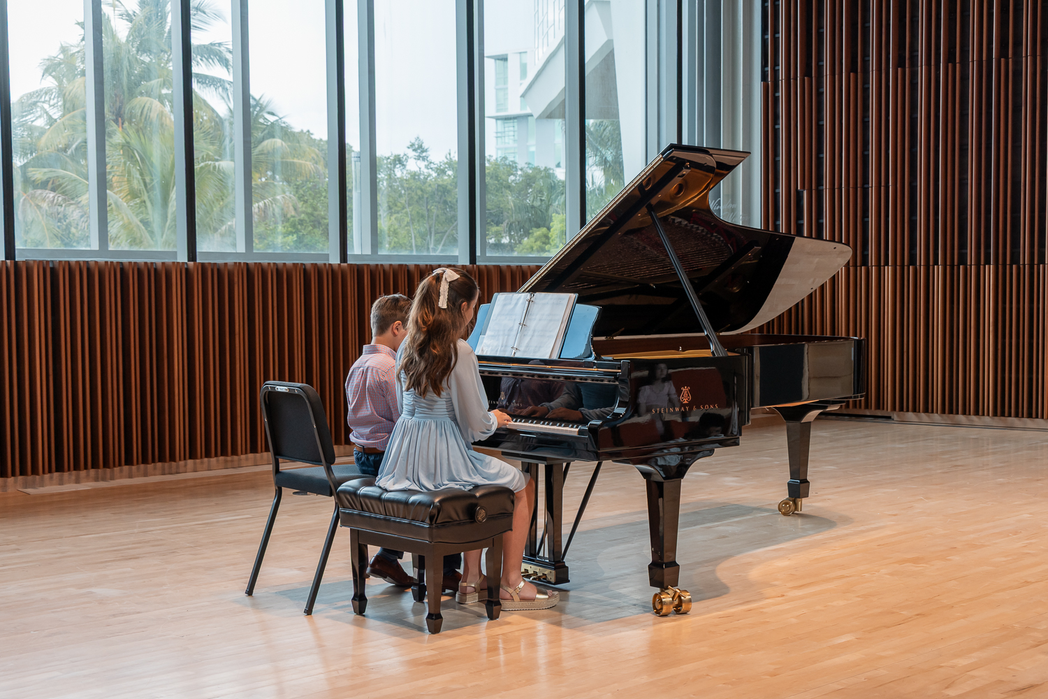 Student at Recital